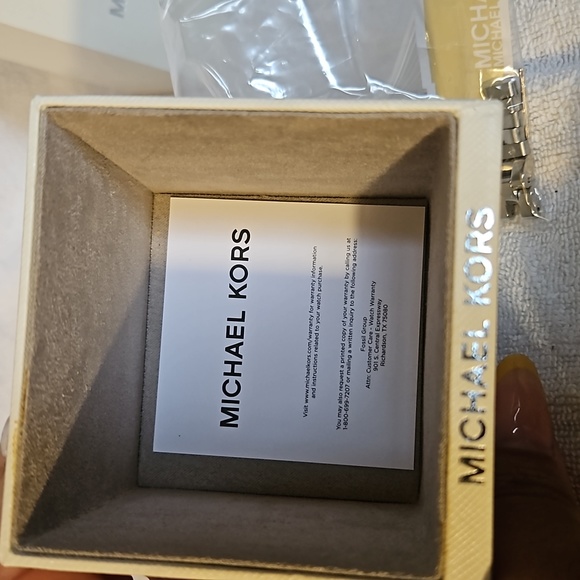 Michael Kors Pave Embellished Analog Watch - Silver-tone - Picture 8 of 11